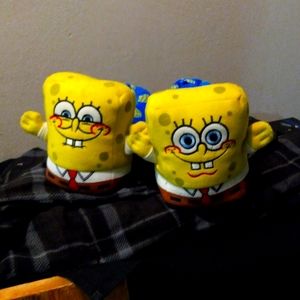 SpongeBob Square Pants Slippers Kids Size 13 or 1